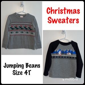 2 Boys Christmas Sweaters